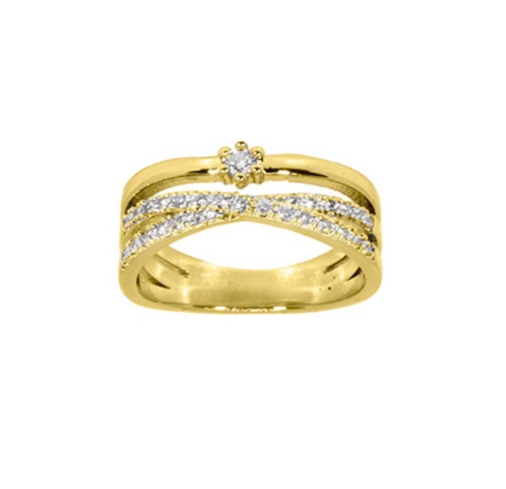 Maya J Modern Classic Rings - Gold
