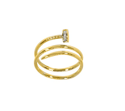 Maya J Modern Classic Rings - Gold