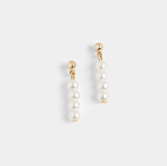 Pearl Drop Studs