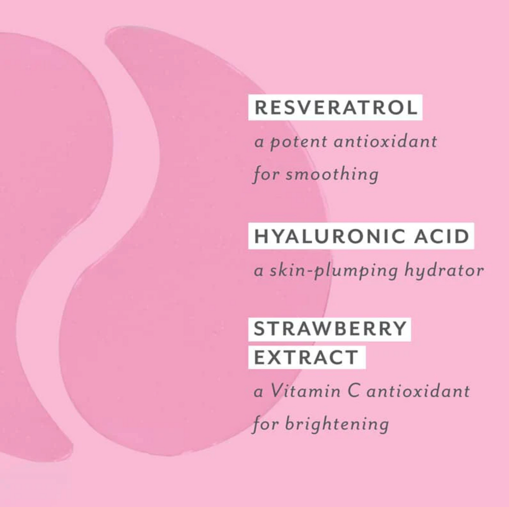 Serve Chilled Rose Eye Gels