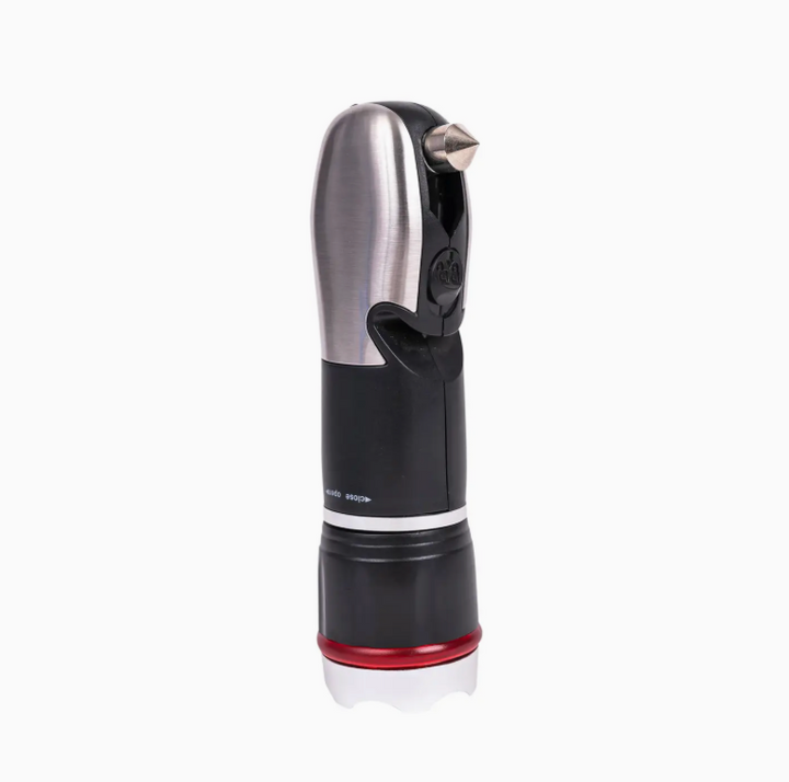 Glove Box Survival Tool &amp; Flashlight | 10-in-1 Car Emergency