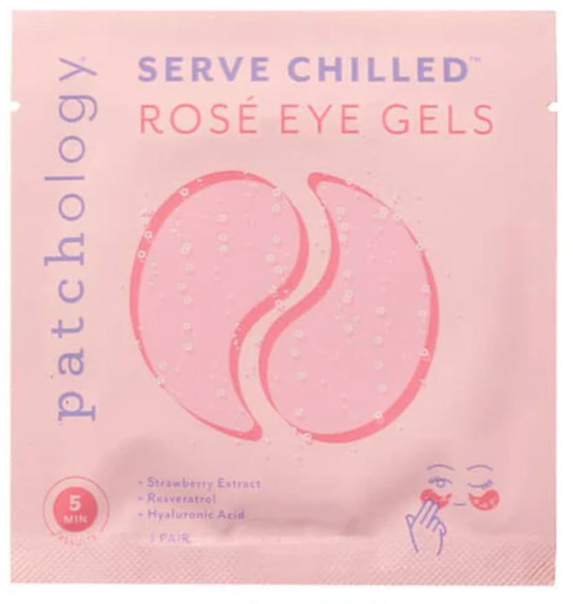 Serve Chilled Rose Eye Gels