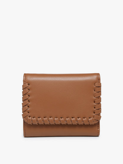 Logan Whipstitch Tri-fold Wallet