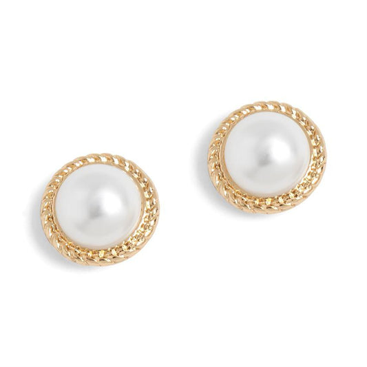 Rope Pearl Studs