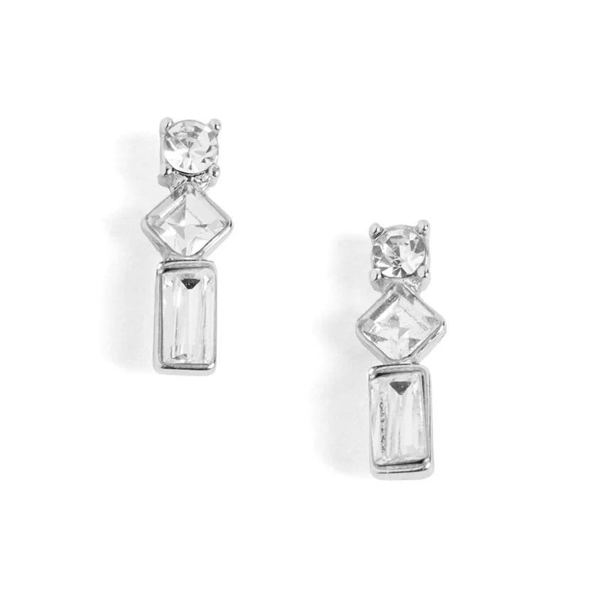 Baguette Drop Stud