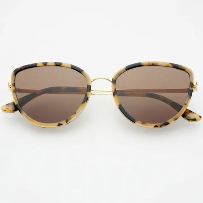 Luna Acetate Womens Cat Eye Sunglasses