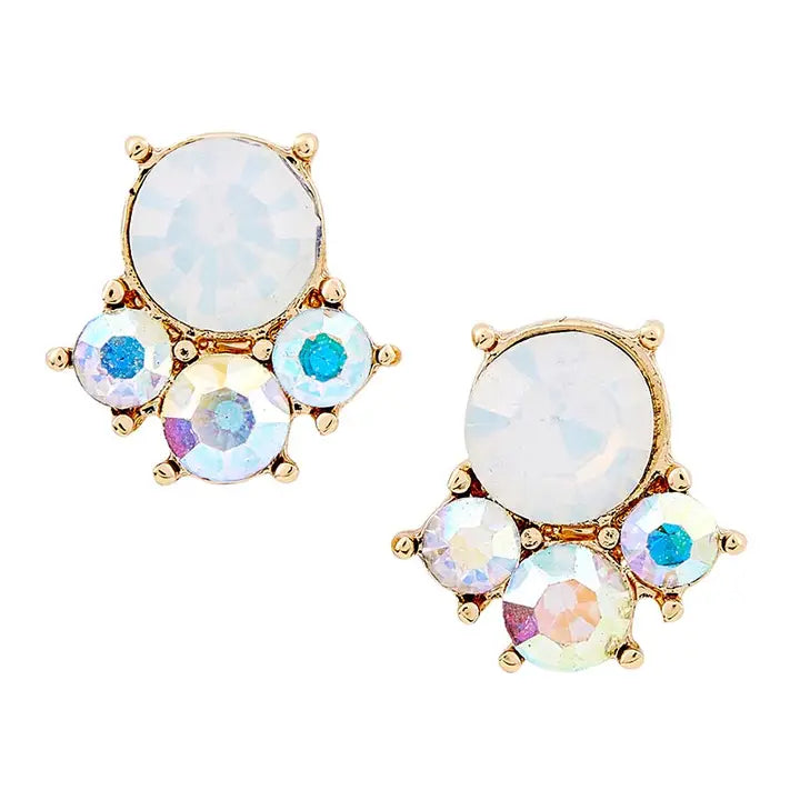 Holiday Stud Earrings & Trinket Tray Sets