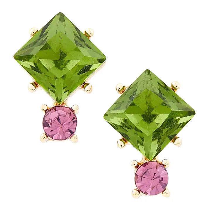 Holiday Stud Earrings & Trinket Tray Sets