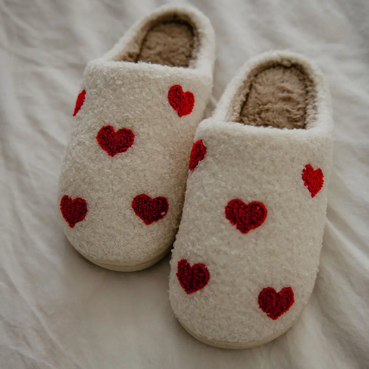 Repeat Red Heart Slippers