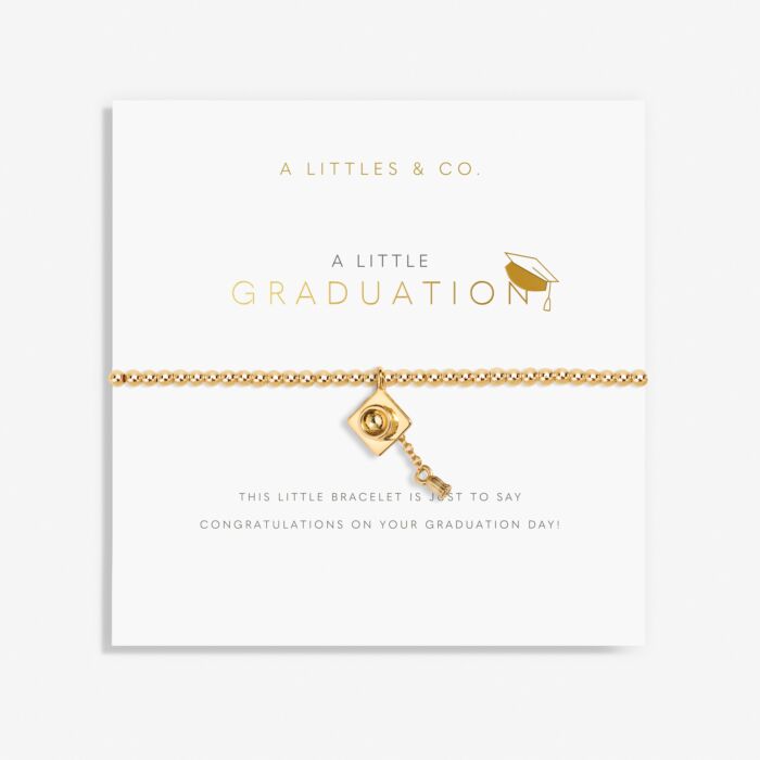 Gold A Little 'Graduation' Bracelet