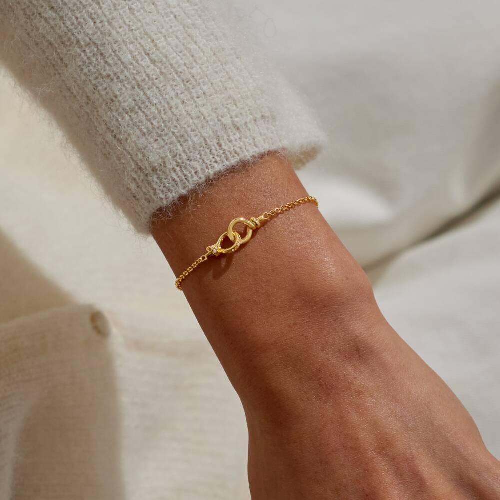 Evermore Linked Knot Bracelet