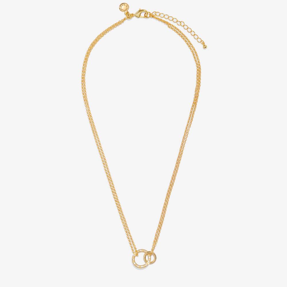 Evermore Linked Circles Necklace