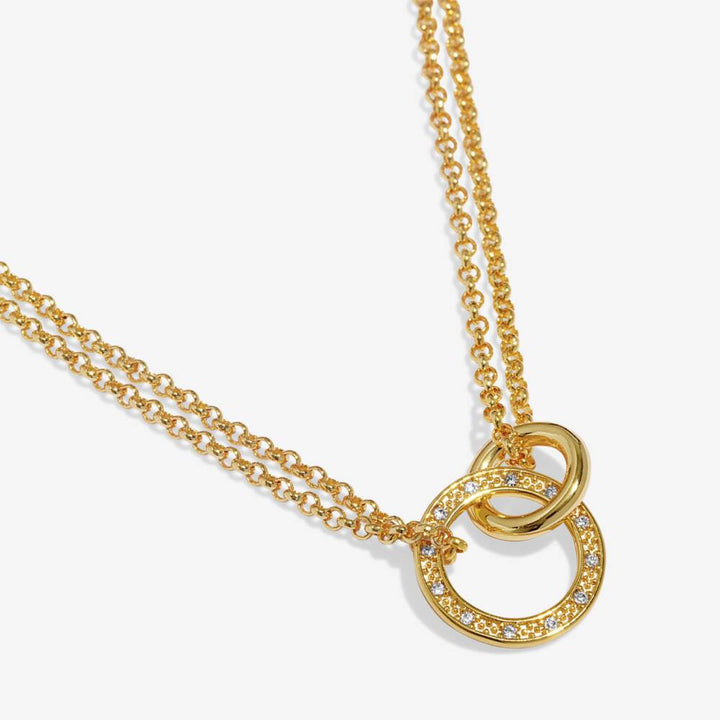 Evermore Linked Circles Necklace