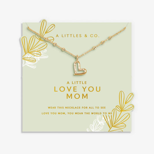 Mother's Day Necklace A Little 'Love You Mom' Necklace