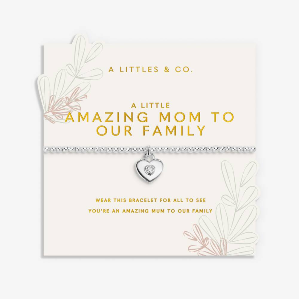 Mother's Day A Little 'Amazing Mom To Our Family' Bracelet