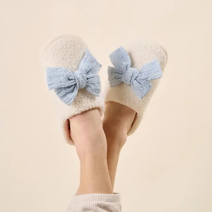 Fuzzy Slippers–Betty Bow