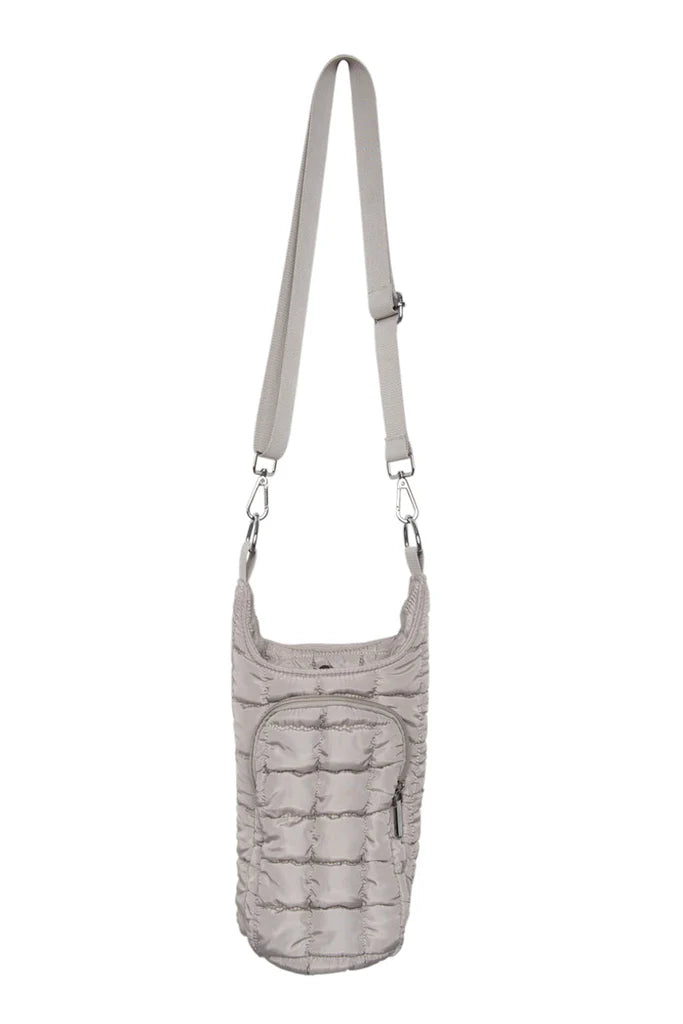 Quilted Water Bottle Carrier Bag