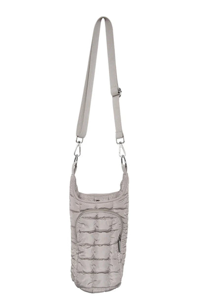 Quilted Water Bottle Carrier Bag