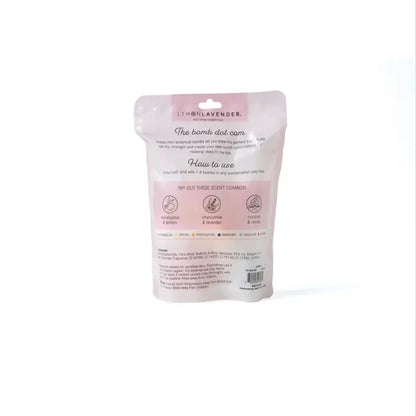 Lemon Lavender in A Fizzy Mini Bath Bombs