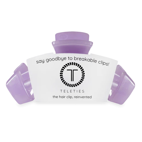 Lavender Mist TELETIES Classic Claw Clip