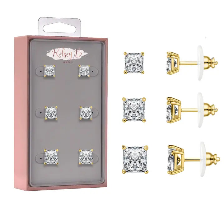 Little Luxe Earring Box Sets - Graduated
