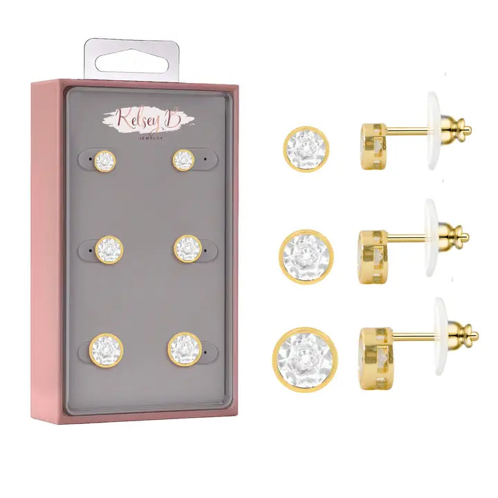 Little Luxe Earring Box Sets - Graduated