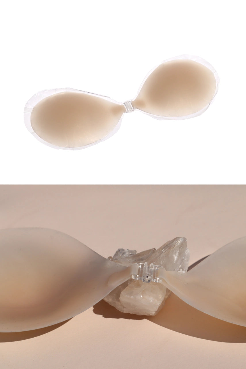 Adhesive Stick-On Bra + Silicone Travel Case