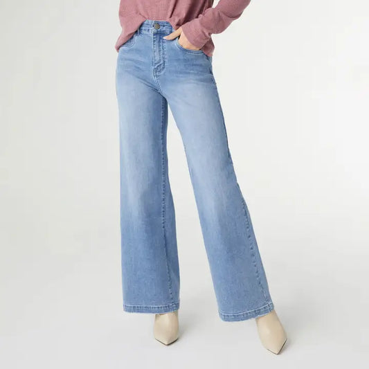 Everstretch Wide Leg Jeans