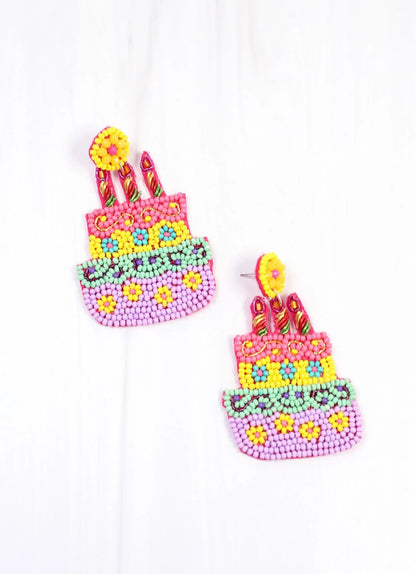 One Wish For Me Beaded Earrings