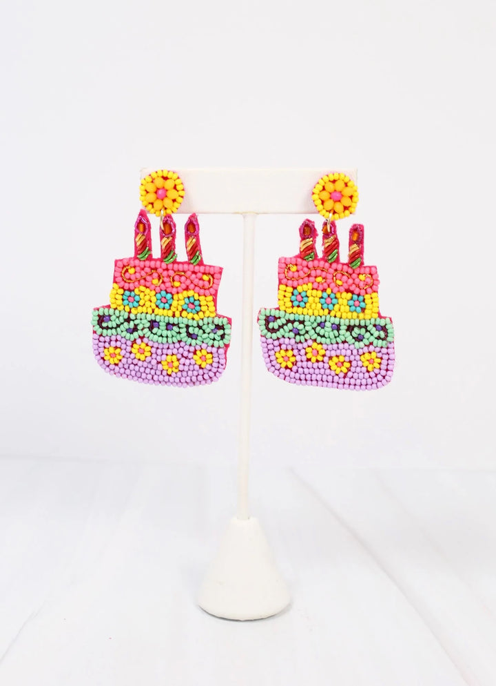 One Wish For Me Beaded Earrings