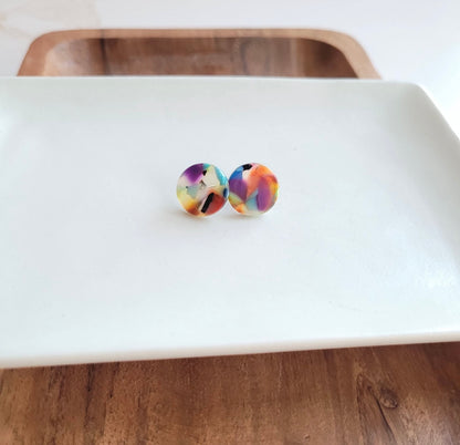 Living In Color Studs
