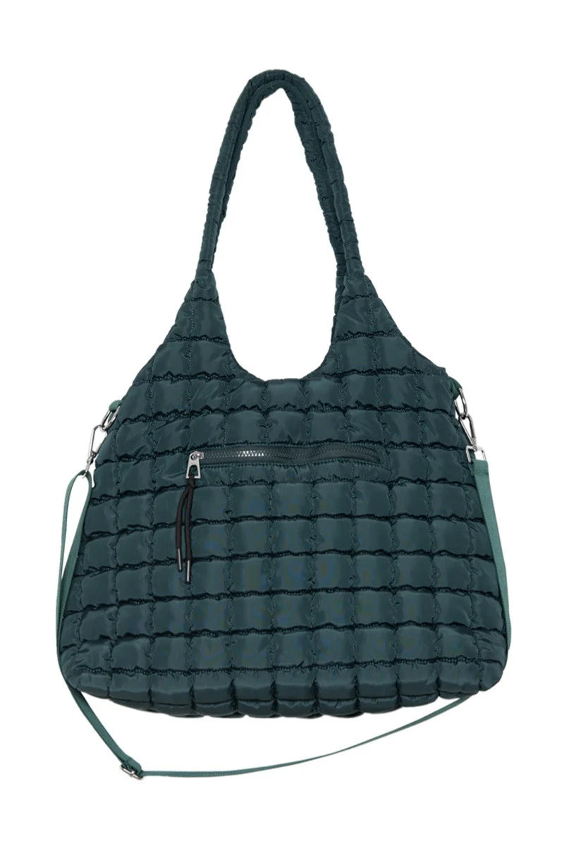 Quilted Puffer Tote
