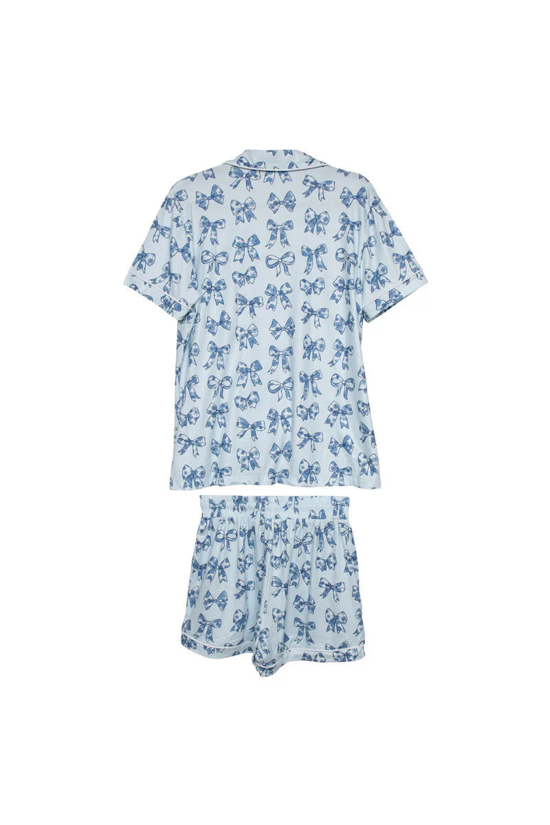 Toile Coquette Bows Lounge PJ Set