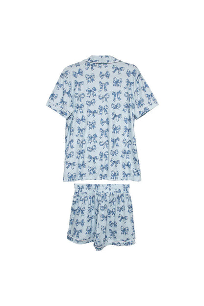 Toile Coquette Bows Lounge PJ Set
