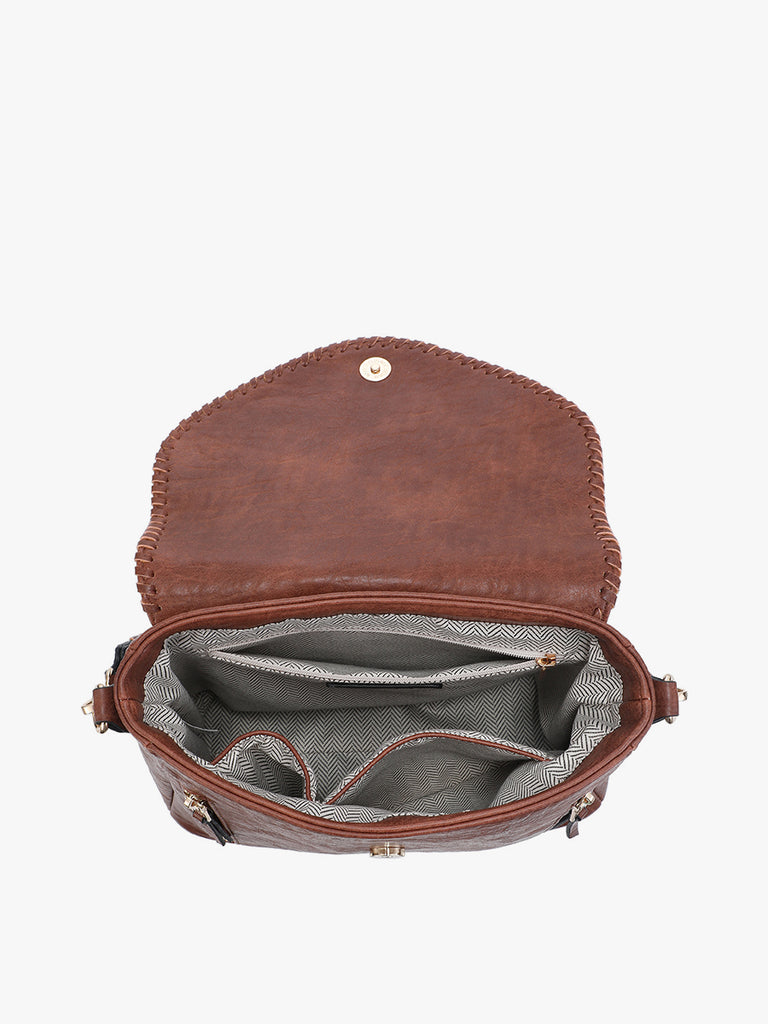 Lorelei Whipstitch Trim Crossbody