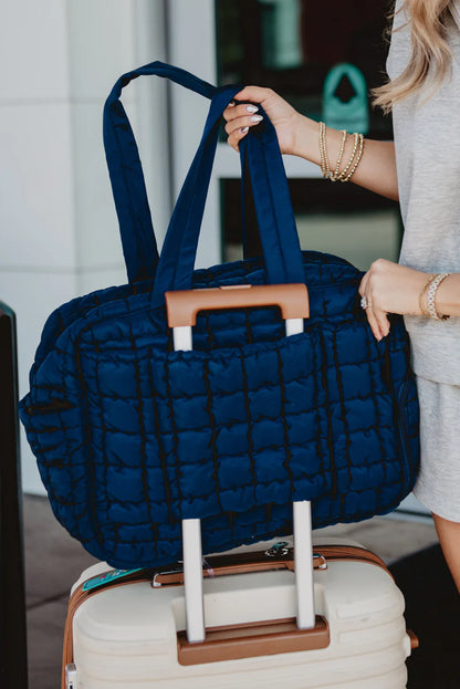 Quilted Weekend Duffel Bag