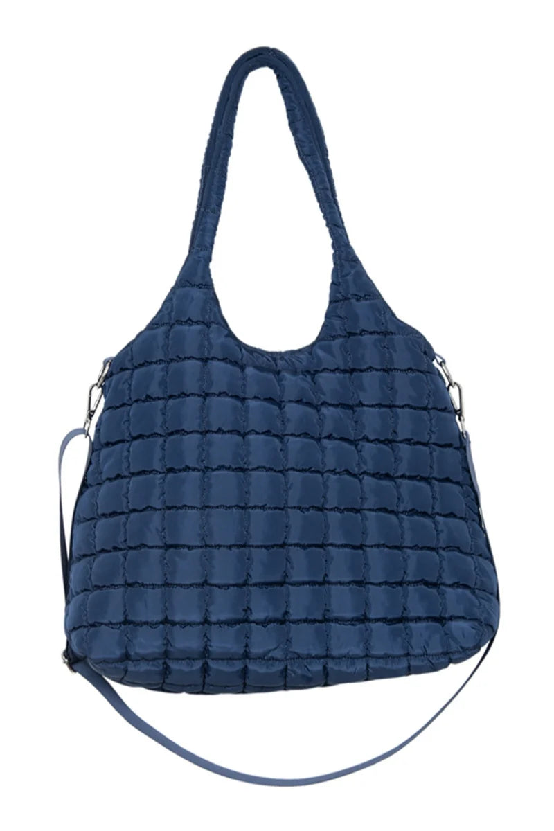 Quilted Puffer Tote