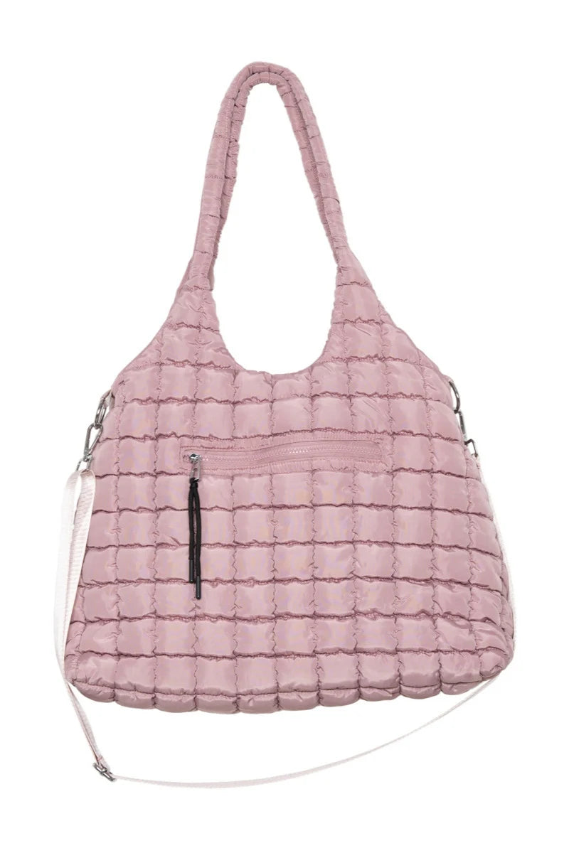 Quilted Puffer Tote