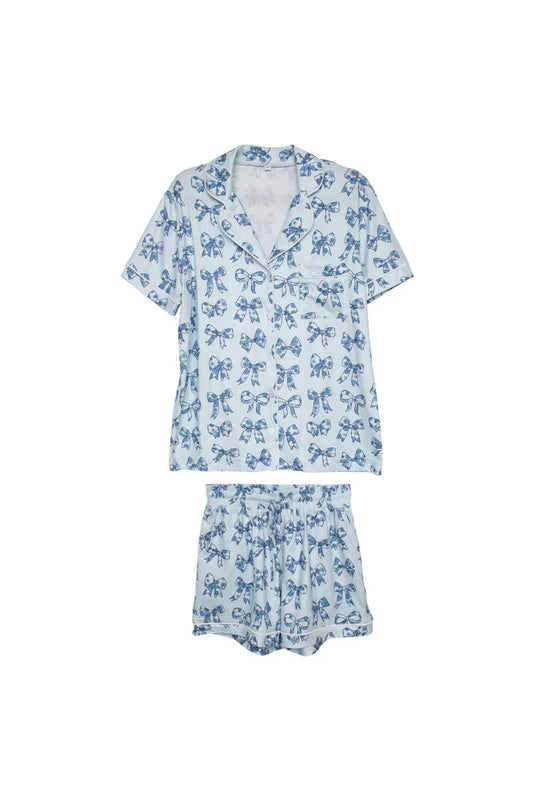 Toile Coquette Bows Lounge PJ Set