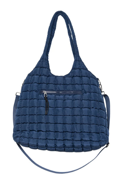 Rectangular Quilted Puffer Tote