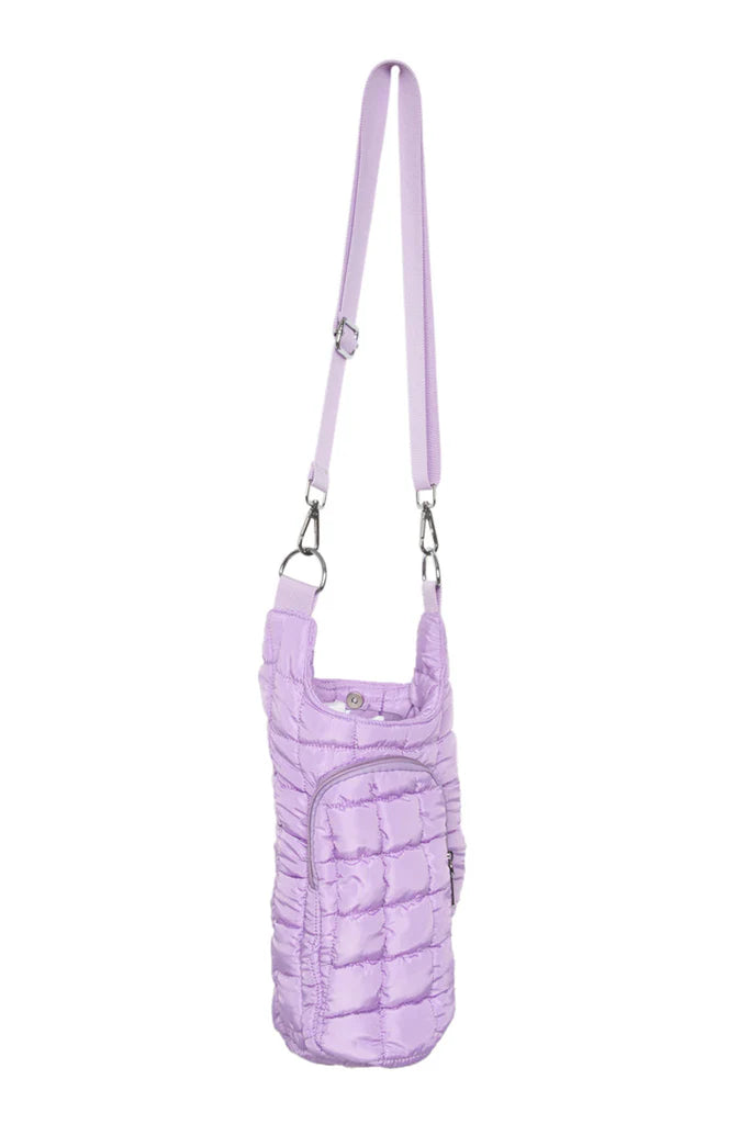 Quilted Water Bottle Carrier Bag
