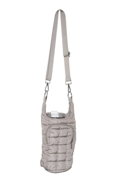 Quilted Water Bottle Carrier Bag