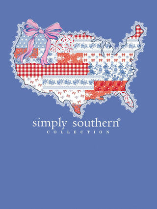 USA Patchwork Tee