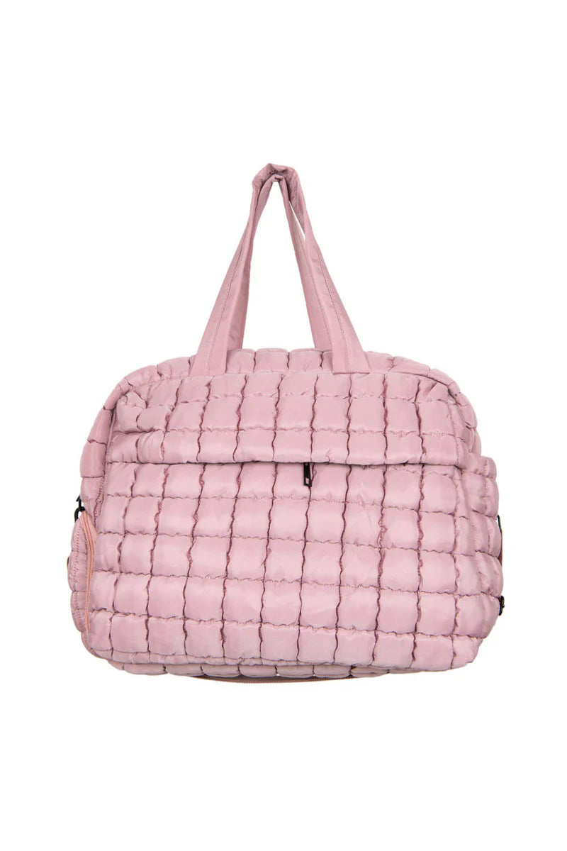 Quilted Weekend Duffel Bag
