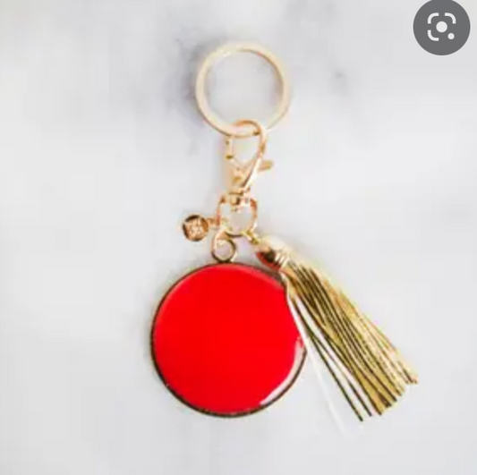 Simple Lifestyle Tassel Keychain