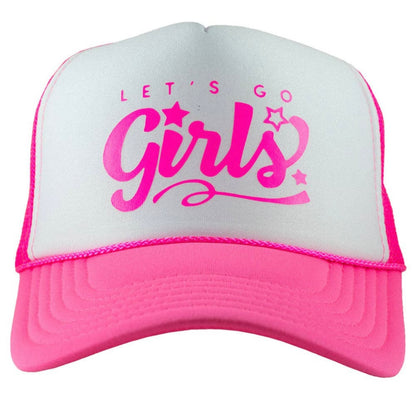 Let's Go Girls Foam Hat