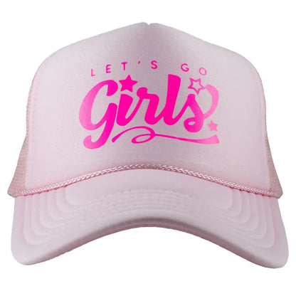Let's Go Girls Foam Hat