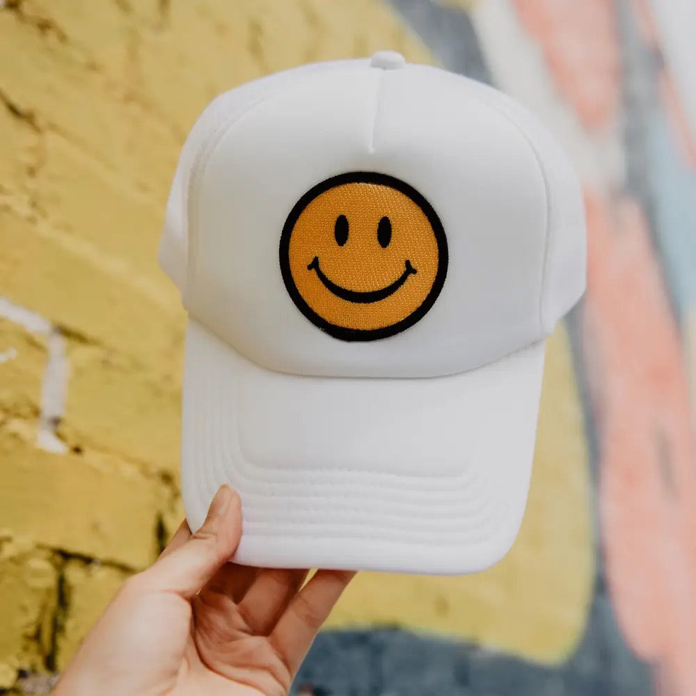 Smiley Face Foam Hat