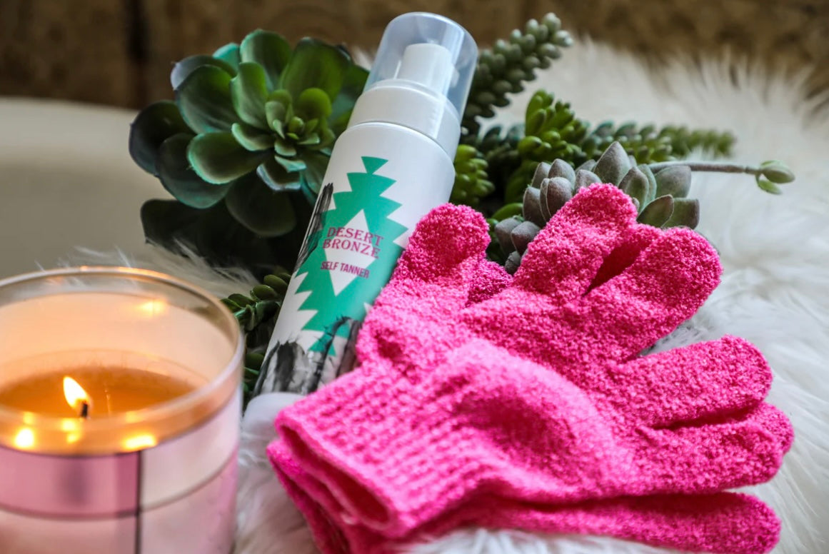 Desert Bronze Exfoliating Glove