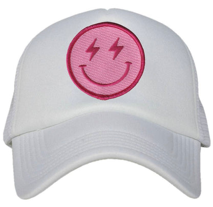 Lightning Happy Face Foam Hat